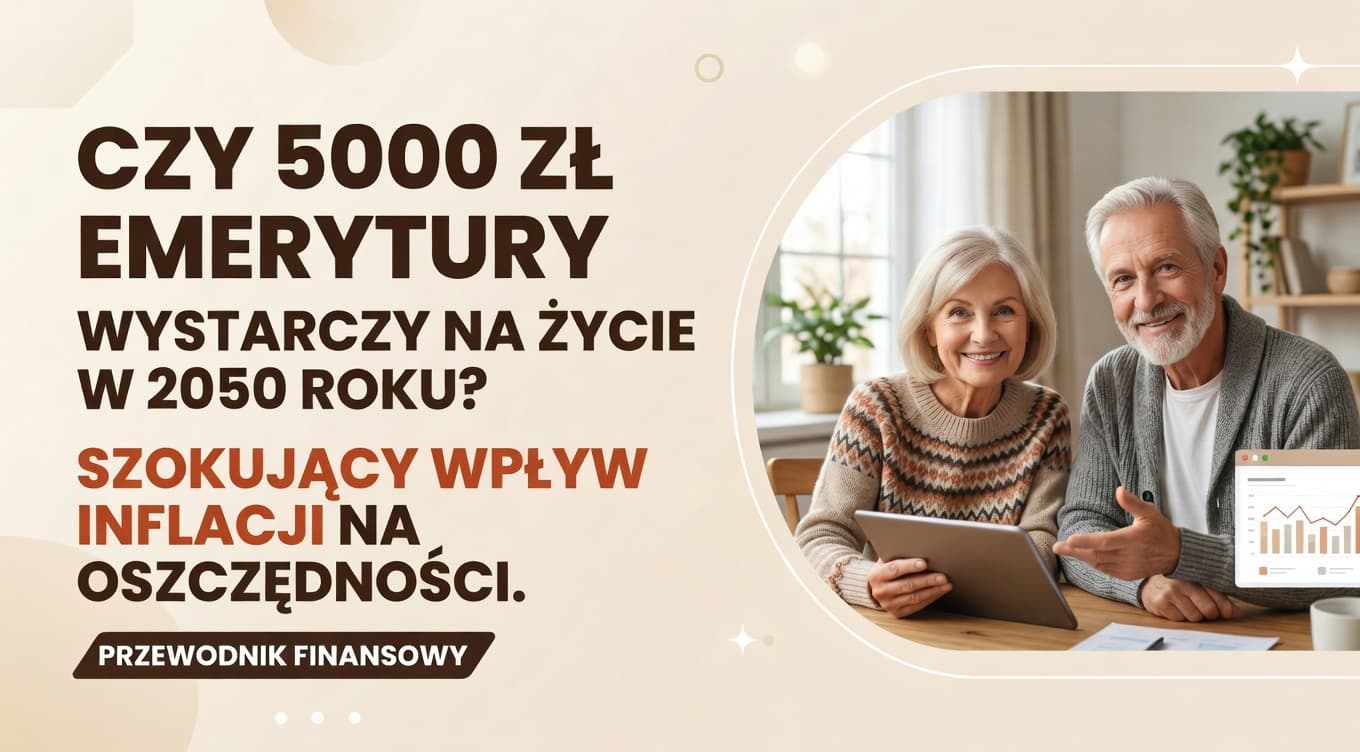 Czy 5000 zł emerytury wystarczy na życie w 2050 roku?